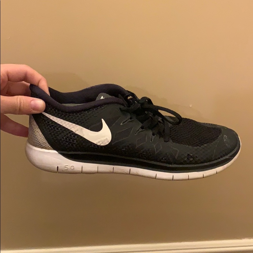 Black Nike sneakers